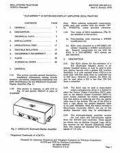 Teletype Dataspeed 40KDA101 Manual