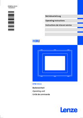 Lenze EPM-H521 Operating Instructions Manual