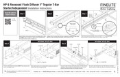 Finelite HP-6 Recessed Flush Diffuser Tech Zone 6