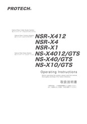 protech NS-X10GTS Operating Instructions Manual