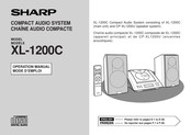 Sharp XL-1200C Operation Manual