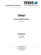 Tews Technologies TIP867-10R User Manual
