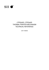 Seiko LTPD345D Technical Reference