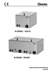 Bartscher A120466 Instruction Manual