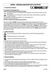 HQ Power ANTM6 Manual
