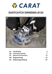 Carat Dustcatch 125 Grinding Instruction Manual