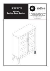 Southern Enterprises HZ105100TX Assembly Instructions Manual
