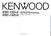 Kenwood KRC-152LG Instruction Manual