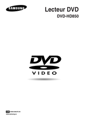Samsung DVD-HD850 Manual