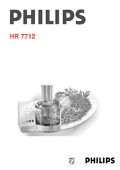 Philips HR 7712 Operating Instructions Manual