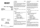 Lindy 43242 User Manual
