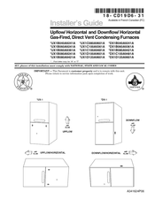 Trane DX1D120A9601A Installer's Manual