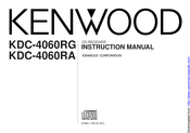 Kenwood KDC-4060RA Instruction Manual
