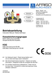 Afriso EURO-INDEX KSG Series Instruction Manual