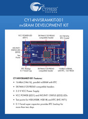 Cypress CY14NVSRAMKIT-001 Manual