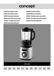 Concept2 COOK SM1000 Manual