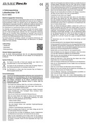 BASETech 1499833 Operating Instructions Manual