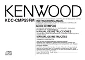 Kenwood KDC-CMP59FM Instruction Manual