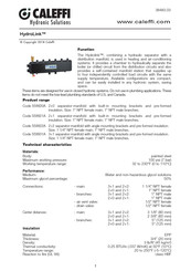 Caleffi HydroLink 559921A Manual
