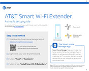 At&t Smart Wi-Fi Extender Manuals | ManualsLib