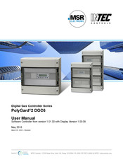 Intec Controls MSR PolyGard 2 DGC6 User Manual
