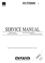 Aiwa HV-FX9000 Service Manual