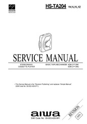 Aiwa HS-TA204 YZ Service Manual