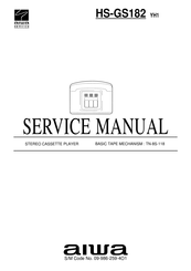 Aiwa HS-GS182 YH1 Service Manual