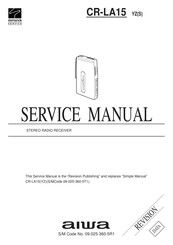 Aiwa CR-LA15 YZS Service Manual