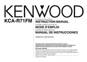 Kenwood KCA-R71FM Instruction Manual