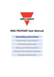 Carlo Gavazzi NRGC Series User Manual