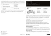 Abb Stanilite Spitfire Standard Installation Manual