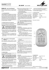 Monacor BC-29 DV Manual