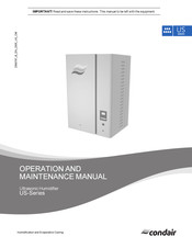 Condair US 40 Operation And Maintenance Manual