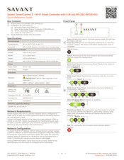 Savant SSC-W103I-00 Quick Reference Manual