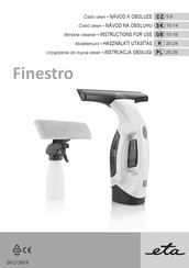 eta Finestro Instructions For Use Manual