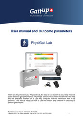 Gait up PhysiGait Lab User Manual