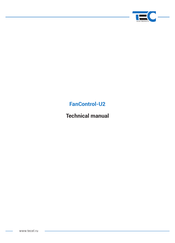 TEC Electronics FanControl-U2 Technical Manual