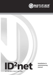 Notifier ID2net Installation & Commissioning Manual