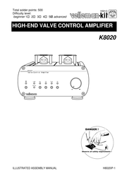 Velleman-Kit K8020 Illustrated Assembly Manual