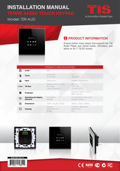 TIS TERRE TER-AUD Installation Manual