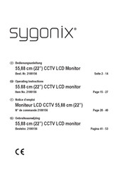 Sygonix SY-4200312 Operating Instructions Manual