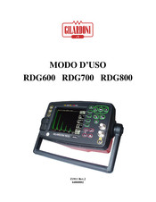 Gilardoni RDG700 Manual