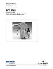 Emerson ROSEMOUNT Analytical SPS 4000 B201110 Instruction Manual