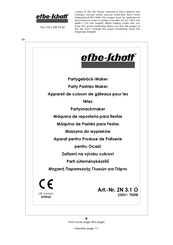 EFBE-SCHOTT ZN 3.1 O Operating Instructions Manual