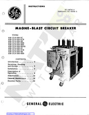 GE AM-13.8-500-5HV Instructions Manual