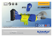 Textron Klauke ES 20RMCCFB Manual