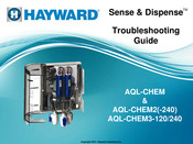 Hayward Sense and Dispense AQL-CHEM Troubleshooting Manual