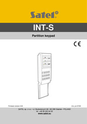 Satel INT-S Series Manual