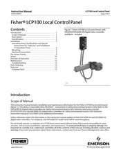 Emerson Fisher LCP100 Instruction Manual